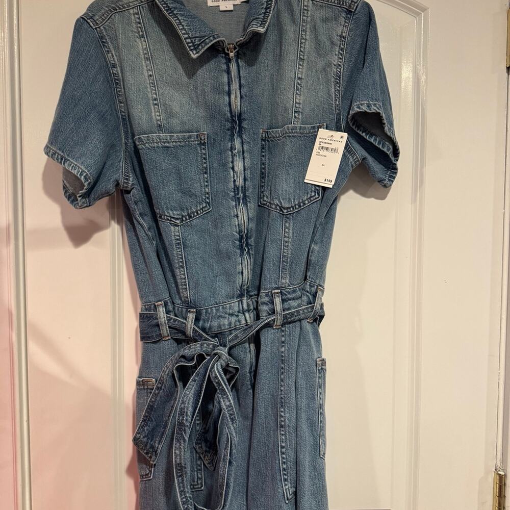 Good American Denim Romper